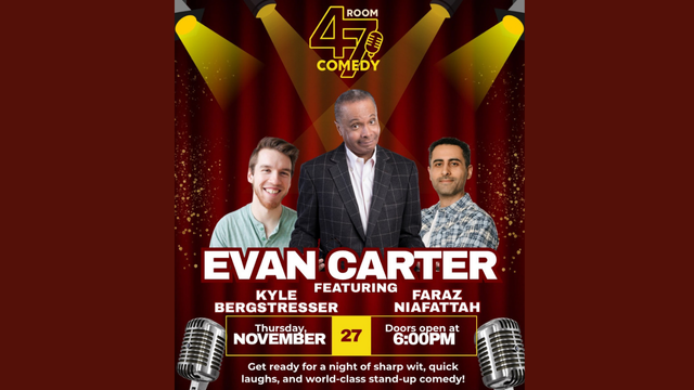 Room 47 Comedy presents Evan Carter and Friends