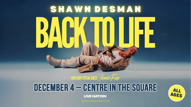 Shawn Desman Live at Centre in the Square!