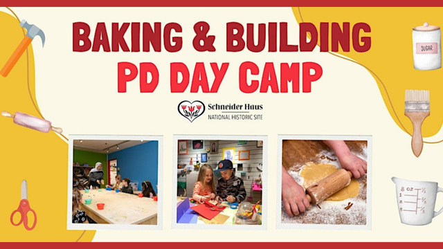 Schneider Haus November PD Day Camp – Baking and Building