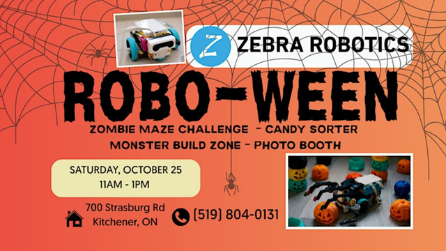 Family Robo-ween Festival at Zebra Robotics