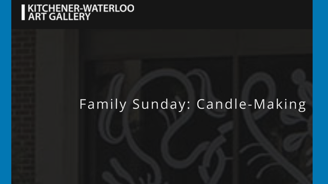 Family Sunday: Candle-Making