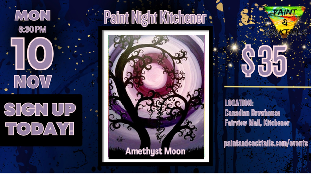 Paint Night at The Canadian Brewhouse!